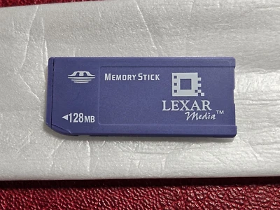 Lexar Media 128 MB Memory Stick - Image 1 of 3