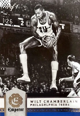 2016-17 Panini Excalibur Emperor #195 Wilt Chamberlain 1/1 Foto 1 de 2
