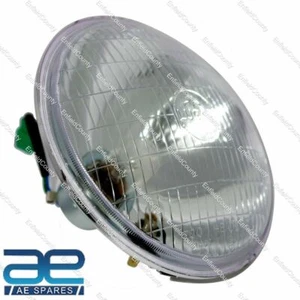 7 " Phare Avant Faisceau + Parking Ampoule Support Lucas Réplique Pour Enfield N - Photo 1/9
