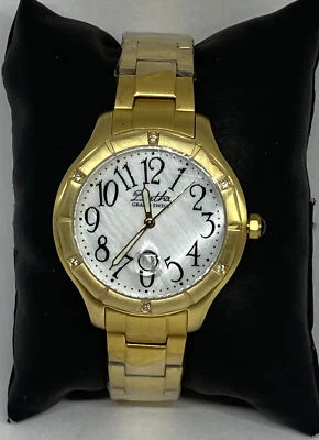 Bertha Grand Jaclyn MOP 316L Women's Stainless Steel Analog Quartz Watch XR183 - Image 1 of 4