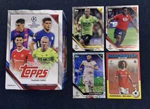 BUY 4, GET 3!🔥⚽2021-22 TOPPS UEFA Champions(+New 11/15) w/ RC/Sparkle✨You Pick!