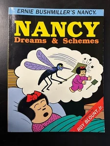 Nancy Dreams & Schemes by Ernie Bushmiller Nancy cartoon comic reprints - Picture 1 of 6