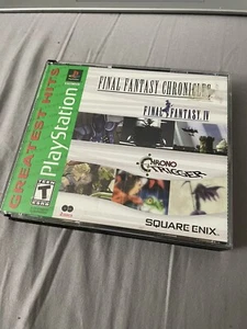 Final Fantasy Chronicles: Final Fantasy IV & Chrono Trigger PlayStation 1 W RegC - Picture 1 of 2
