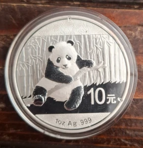 China - 10 Yuanes 2014, 1 Oz, En Paquete Oficial - Imagen 1 de 2