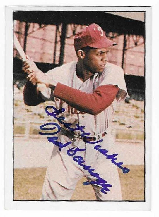 TED SAVAGE 1981 TCMA AUTOGRAPHED SIGNED # 343 PHILADELPHIA PHILLIES DECEASED - Image 1 of 1