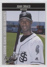2008 Grandstand San Jose Giants Juan Ciriaco #5