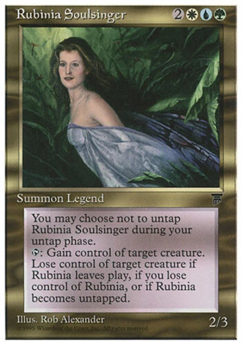 Rubinia Soulsinger ~ Heavily Played Chronicles MTG Magic UltimateMTG Multi-Color - Image 1 of 1