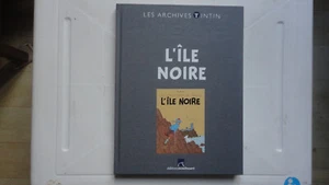 ARCHIVES TINTIN L'ILE NOIRE EDITIONS MOULINSART HERGE - Picture 1 of 1
