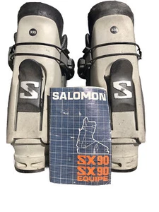 Snow Ski Equipment Vintage Salomon SX90 Downhill Ski Boots Hardly Used Condition - Picture 1 of 6