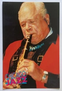 1996 Franz Jackson - Chicago Jazz - The Israel Museum Jerusalem - Advert PC - Picture 1 of 2