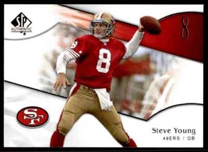 2009 SP Authentic Steve Young R150 - Picture 1 of 2