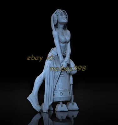 1/6 R2-D2 Leia princess 3D Print Garage Kit Model Kit Unpainted Unassembled GK - Image 1 of 4