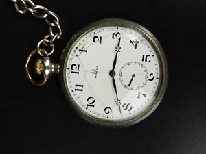 Vintage OMEGA Pocket Watch Swiss 1950s Made Rare Manual Winding Patented - Picture 1 of 20
