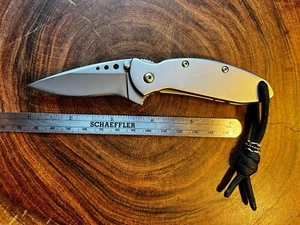 KERSHAW SCALLION-1620FL-SNAP ON-STAINLESS STEEL-KEN ONION-FOLDING LOCKING KNIFE - Picture 1 of 3