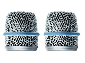 2 Pack Replacement Ball Head Microphone Grille Grill for Shure Beta 57 A Beta57A - Picture 1 of 1