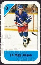 1982-83 Post Cereal #199 Mike Allison