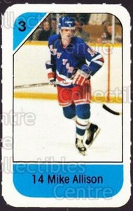 1982-83 Post Cereal #199 Mike Allison