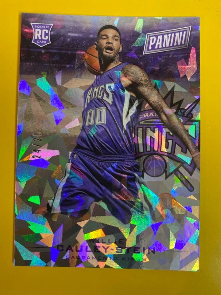 D49998  2015 Black Friday Cracked Ice #30 Willie Cauley-Stein ROOKIE #24/25 - Image 1 of 1
