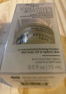 Beekman 1802 Collagen Booster Electric Daisy COQ10 & Peptide Firming Serum. NIB - Picture 1 of 5