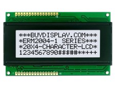 5V 20x4 LCD Character Module Display,w/Tutorial,HD44780,White Backlight.Bezel
