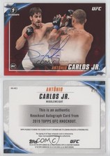 2019 Topps UFC Knockout Red /8 Antonio Carlos Jr Antônio #KA-ACJ Auto