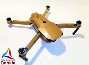 DJI MAVIC PRO / PLATINUM - SKIN - METALLIC GOLD - 3-5 Batterien / Drohne / Drone - Picture 1 of 11