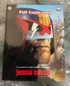 JUDGE DREDD rpg FULL EAGLE DAY Scenario d20 system PB new Mongoose Publishing - Picture 1 of 2