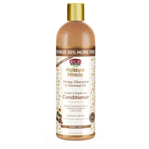 AFRICAN ORGULLOS HIDRATANTE MILAGRO MIEL, CHOCOLATE Y ACEITE DE COCO ACONDICIONADOR 12 oz - Imagen 1 de 5