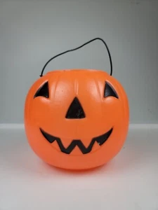 Halloween Jack o Laterne Kürbis Eimer Blasform Allgemein Schaumstoff USA - Bild 1 von 3