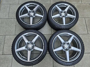 4 x Winterräder Mercedes AMG SLK55 SLC43 R172 gebraucht A1724012802 - Bild 1 von 16
