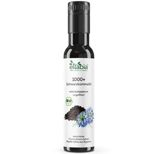 Bio Schwarzkümmelöl 250ml 1000+ Thymochinon | Ägypten Samen Deutschland gepresst - Bild 1 von 3