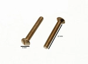 Electric Plug Socket Machine Screws EB 3.5mm X 25mm Pack Of 48 - Picture 1 of 1