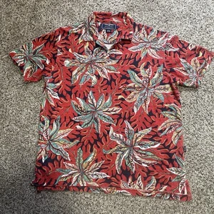 Vintage Polo Ralph Lauren Floral Kurzarm Poloshirt Polo Large - Bild 1 von 6