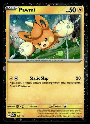 Pawmi - (Cosmos Holo) SV: Scarlet & Violet Promo Cards 040 NM Pokémon TCG - Image 1 of 2