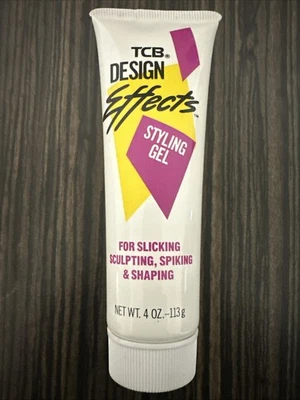 Vintage 1988 TCB Desing Effects Styling Gel 4oz - Image 1 of 4