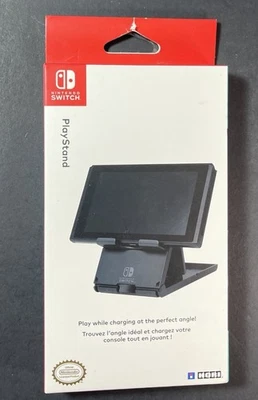 Soporte de Juego Oficial Nintendo Switch [NEGRO] NUEVO Foto 1 de 4