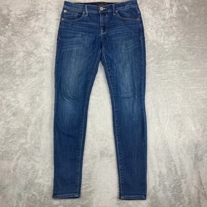 Express Jeans Damen Mia Mid Rise Legging Blau Denim Größe 6R - Bild 1 von 16