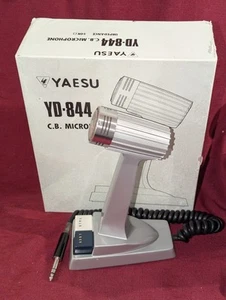 YAESU YD-844 C.B. MICROPHONE 50KΩ IMPEDANCE BOXED MADE IN JAPAN - Zdjęcie 1 z 10
