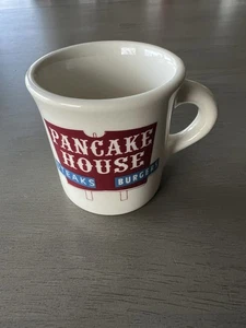 Homer Laughlin Pubblicità Pancake House Tazza Ceramica Manico 4,25x3,25” Vintage - Foto 1 di 3