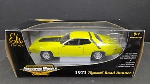 AMERICAN MUSCLE ERTL 1971 PLYMOUTH ROAD RUNNER 1/18 SR - Foto 1 di 8
