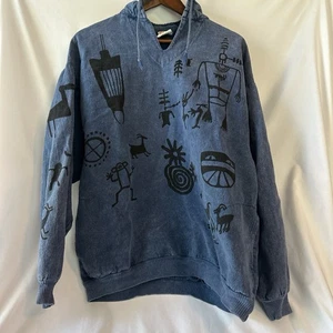 Sudadera de Colección WSK Enterprises Arte Tribal Aprox Talla L - Imagen 1 de 3