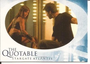 Stargate Atlantis Season 1 Quotable Q13 - Picture 1 of 1