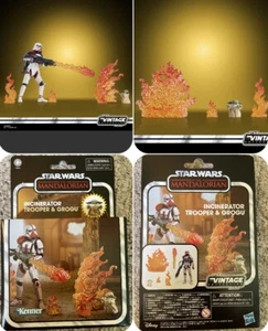 Star Wars Vintage Collection Deluxe Incinerator Trooper Grogu 3.75"💯WORLDWIDE - Picture 1 of 9