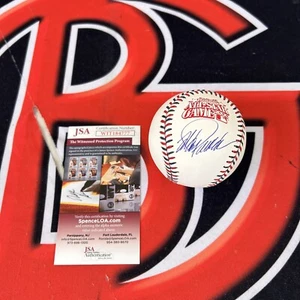 Jorge Posada New York Yankees Signed 2000 All Star Logo OMLB Autographed JSA - Picture 1 of 4