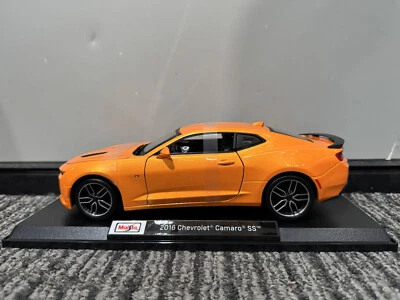 Chevrolet Camaro SS Maisto 1:18 Diecast Special Edition 2016 naranja nuevo en caja Foto 1 de 4