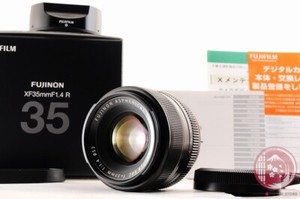 [TOP MINT in Box] FUJIFILM Fuji Fujinon XF 35mm f/1.4 R 1.4R Black Ld12