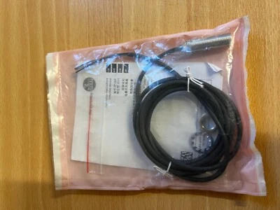 Inductive Sensor barrel  12mm  dia - IFM IFB3004BBPKG/2M/PUR    DC PNP NO - Image 1 of 3