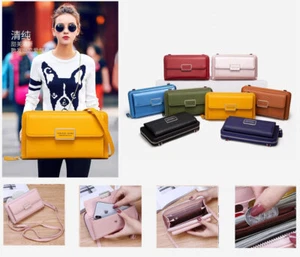 Crossbody Bag Women's, Cell Phone Purse Girls Shoulder Handbags Wallet New - Picture 1 of 17