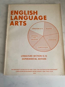 Vintage 1970 Unused  English Language Arts  Literature Section K-12 Workbook - Picture 1 of 9