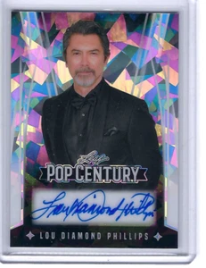 LOU DIAMOND PHILLIPS 2025 LEAF METAL POP CENTURY AUTO /5 - Picture 1 of 1